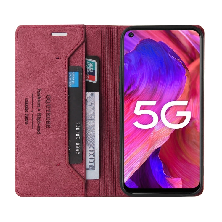 For OPPO A93 5G Skin Feel Anti-theft Brush Horizontal Flip Leather Case with Holder & Card Slots & Wallet