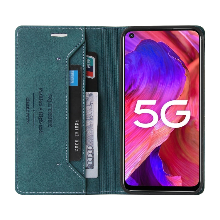 For OPPO A93 5G Skin Feel Anti-theft Brush Horizontal Flip Leather Case with Holder & Card Slots & Wallet