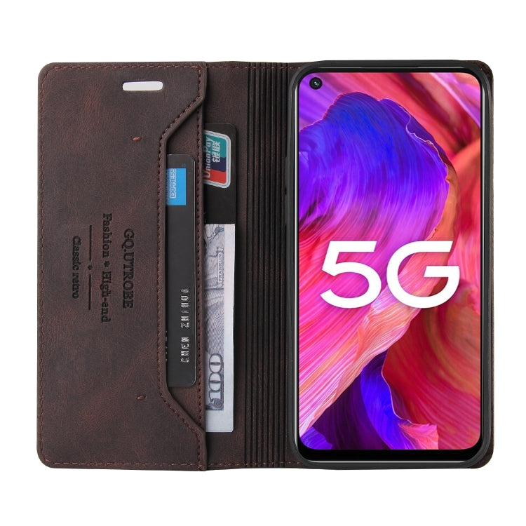 For OPPO A93 5G Skin Feel Anti-theft Brush Horizontal Flip Leather Case with Holder & Card Slots & Wallet