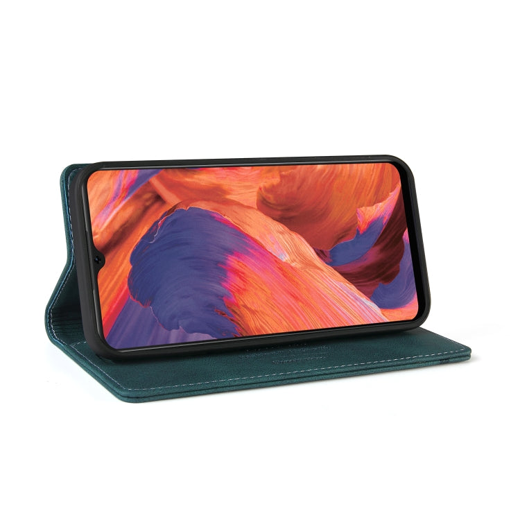 For OPPO F17 Skin Feel Anti-theft Brush Horizontal Flip Leather Case with Holder & Card Slots & Wallet