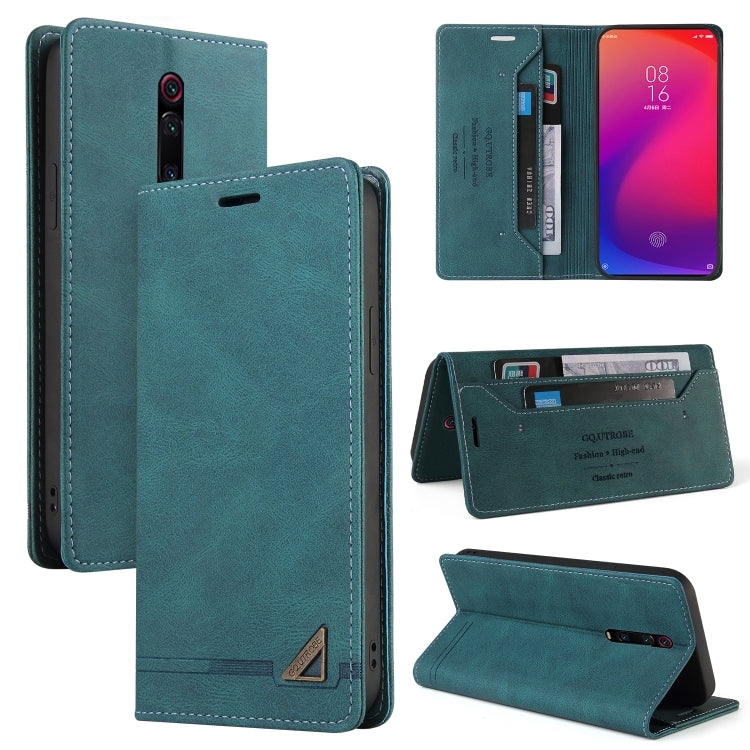 For Xiaomi Redmi K20 Skin Feel Anti-theft Brush Horizontal Flip Leather Case with Holder & Card Slots & Wallet