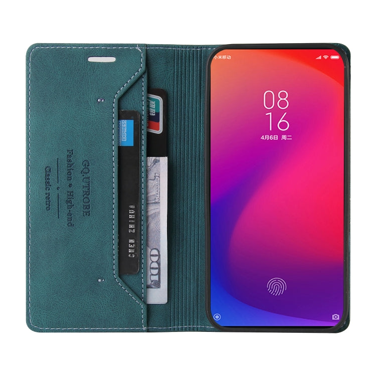 For Xiaomi Redmi K20 Skin Feel Anti-theft Brush Horizontal Flip Leather Case with Holder & Card Slots & Wallet