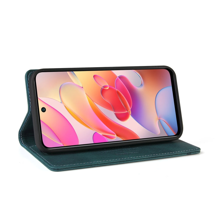 For Xiaomi Redmi Note 10 5G Skin Feel Anti-theft Brush Horizontal Flip Leather Case with Holder & Card Slots & Wallet