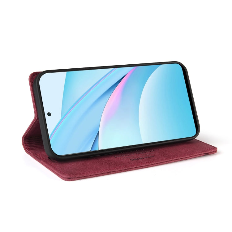 For Xiaomi Mi 10T Lite 5G Skin Feel Anti-theft Brush Horizontal Flip Leather Case with Holder & Card Slots & Wallet