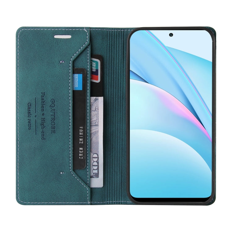 For Xiaomi Mi 10T Lite 5G Skin Feel Anti-theft Brush Horizontal Flip Leather Case with Holder & Card Slots & Wallet