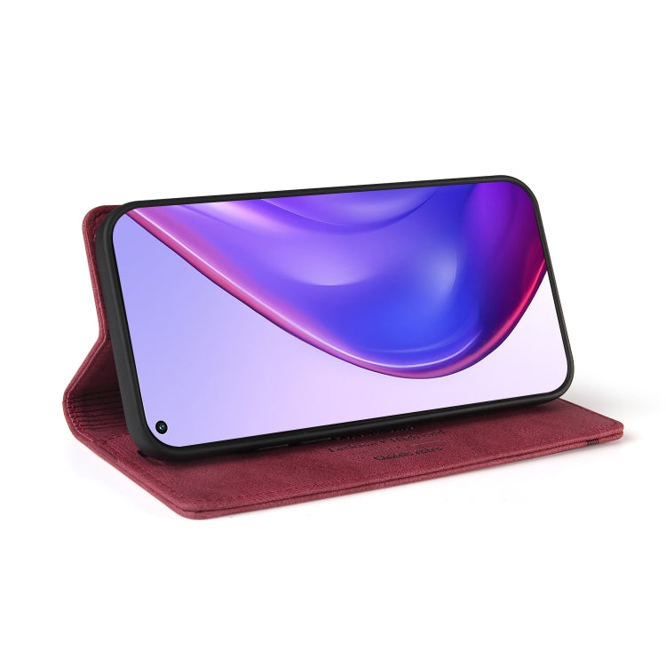 For Xiaomi Mi 10T Pro 5G Skin Feel Anti-theft Brush Horizontal Flip Leather Case with Holder & Card Slots & Wallet