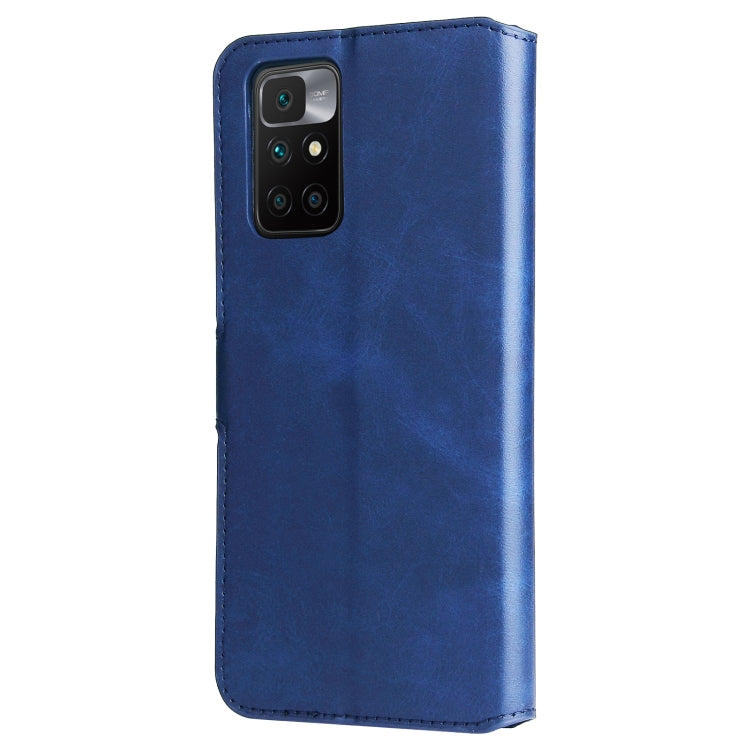 For Xiaomi Redmi 10 Classic Calf Texture PU + TPU Horizontal Flip Leather Case with Holder & Card Slots & Wallet