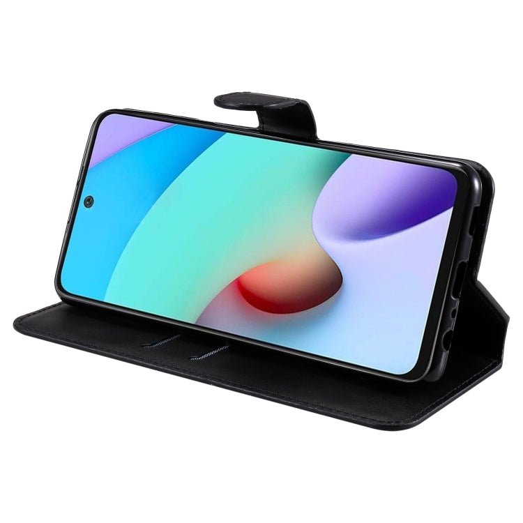 For Xiaomi Redmi 10 Classic Calf Texture PU + TPU Horizontal Flip Leather Case with Holder & Card Slots & Wallet