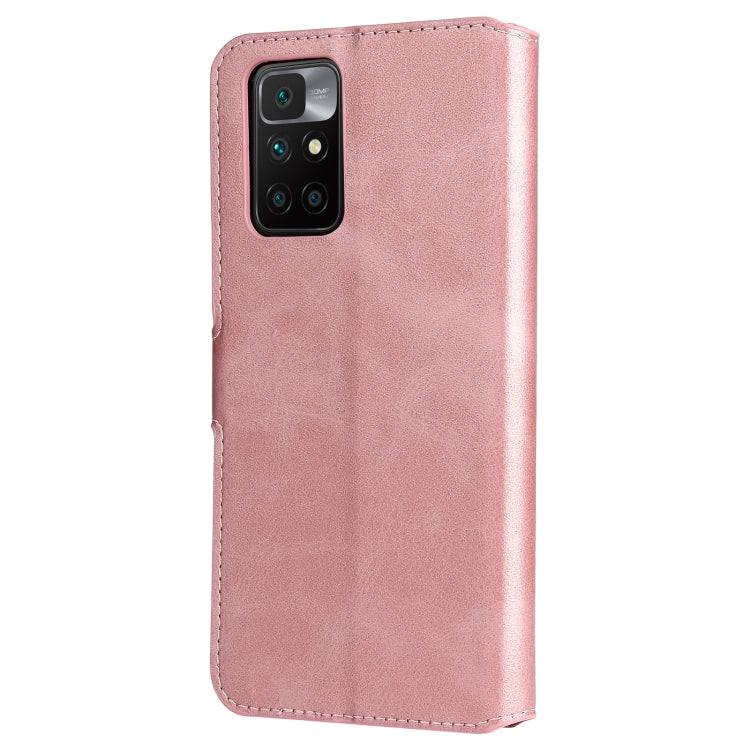 For Xiaomi Redmi 10 Classic Calf Texture PU + TPU Horizontal Flip Leather Case with Holder & Card Slots & Wallet