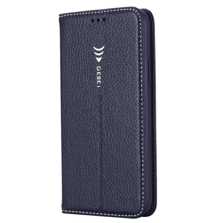 For iPhone 11 GEBEI PU+TPU Horizontal Flip Protective Case with Holder & Card Slots