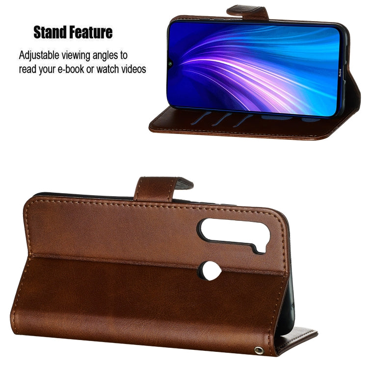 For Xiaomi Redmi Note 8 Zipper Horizontal Flip Leather Case with Wallet & Holder & Card Slots