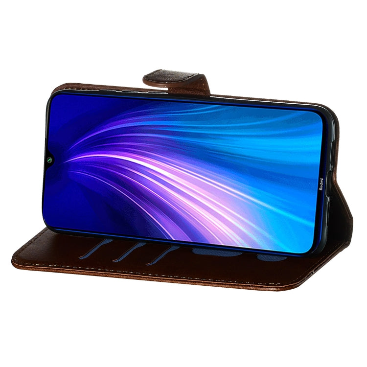 For Xiaomi Redmi Note 8 Zipper Horizontal Flip Leather Case with Wallet & Holder & Card Slots