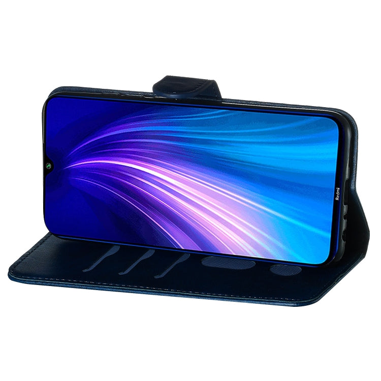 For Xiaomi Redmi Note 8 Zipper Horizontal Flip Leather Case with Wallet & Holder & Card Slots