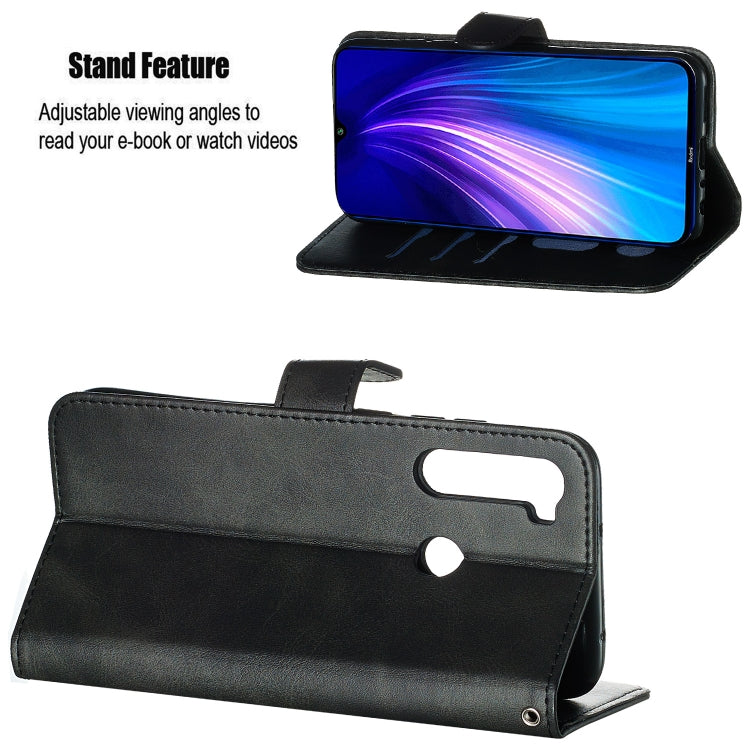 For Xiaomi Redmi Note 8 Zipper Horizontal Flip Leather Case with Wallet & Holder & Card Slots