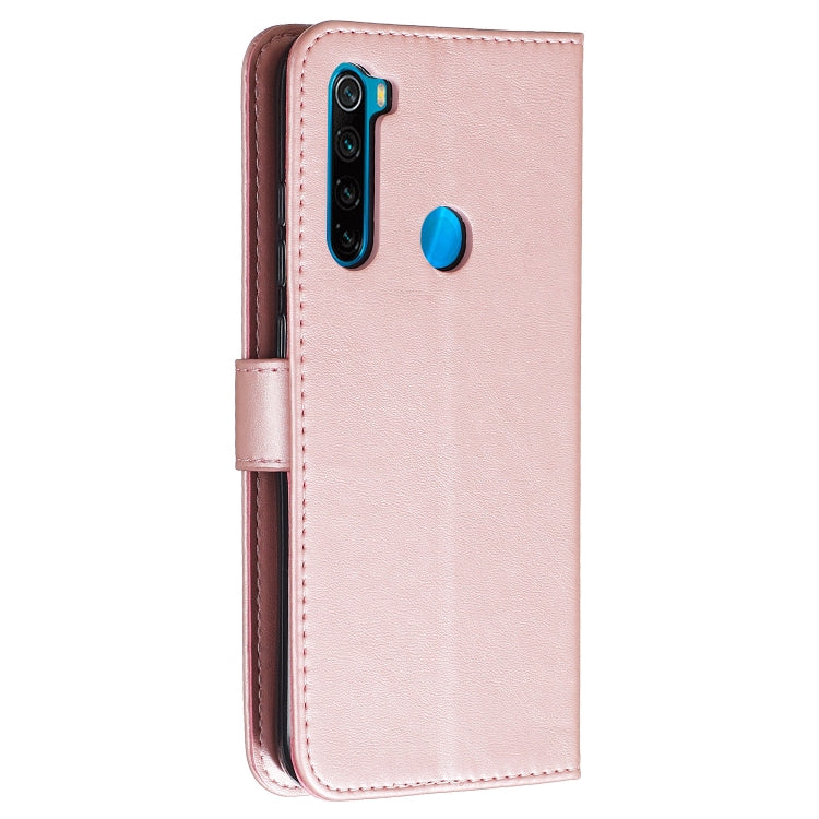 For Xiaomi Redmi Note 8 Zipper Horizontal Flip Leather Case with Wallet & Holder & Card Slots
