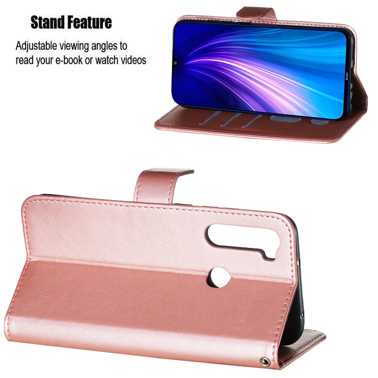 For Xiaomi Redmi Note 8 Zipper Horizontal Flip Leather Case with Wallet & Holder & Card Slots