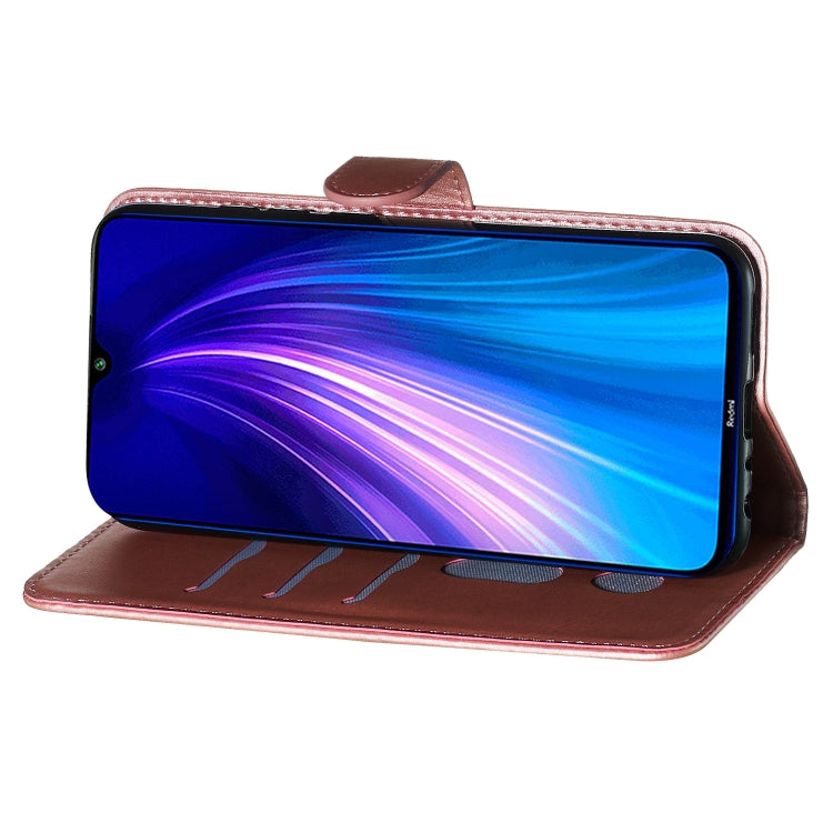 For Xiaomi Redmi Note 8 Zipper Horizontal Flip Leather Case with Wallet & Holder & Card Slots