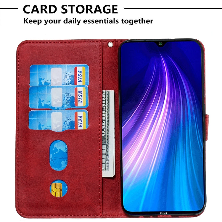 For Xiaomi Redmi Note 8 Zipper Horizontal Flip Leather Case with Wallet & Holder & Card Slots