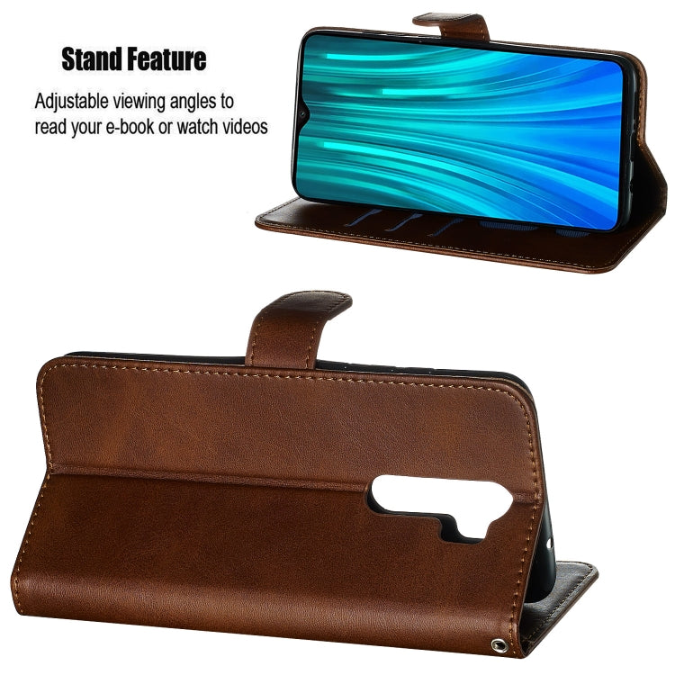 For Xiaomi Redmi Note 8 Pro Zipper Horizontal Flip Leather Case with Wallet & Holder & Card Slots