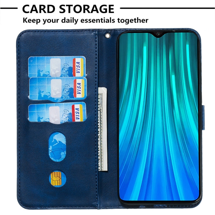 For Xiaomi Redmi Note 8 Pro Zipper Horizontal Flip Leather Case with Wallet & Holder & Card Slots