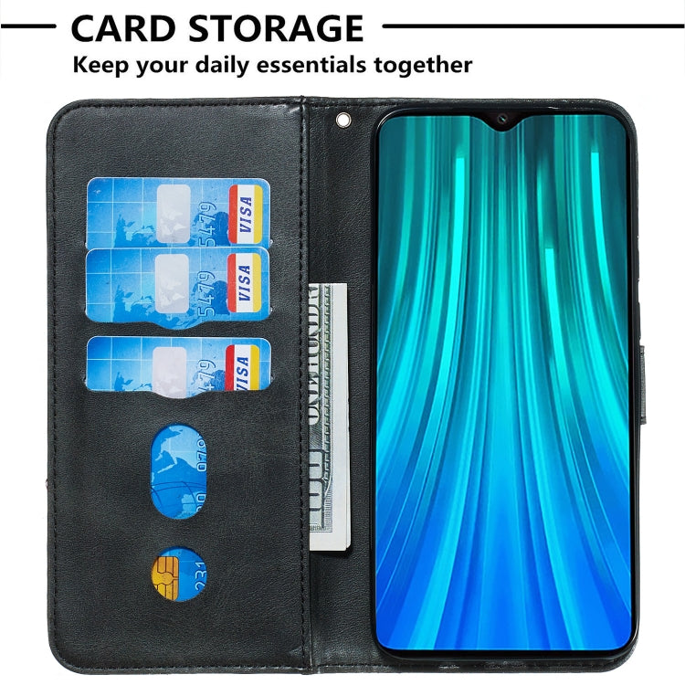 For Xiaomi Redmi Note 8 Pro Zipper Horizontal Flip Leather Case with Wallet & Holder & Card Slots
