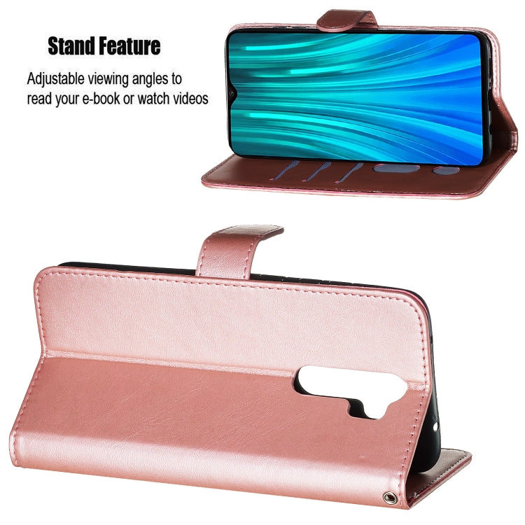 For Xiaomi Redmi Note 8 Pro Zipper Horizontal Flip Leather Case with Wallet & Holder & Card Slots