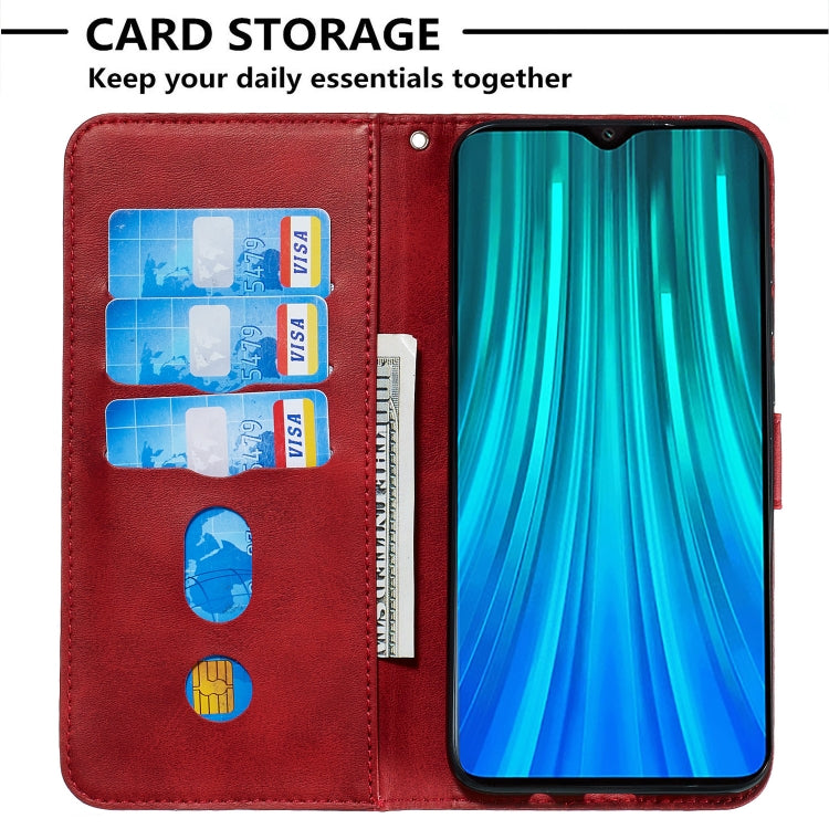 For Xiaomi Redmi Note 8 Pro Zipper Horizontal Flip Leather Case with Wallet & Holder & Card Slots