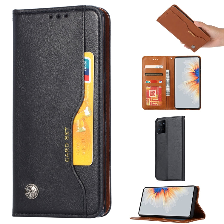 For Xiaomi Mi Mix 4 Knead Skin Texture Horizontal Flip Leather Case with Photo Frame & Holder & Card Slots & Wallet