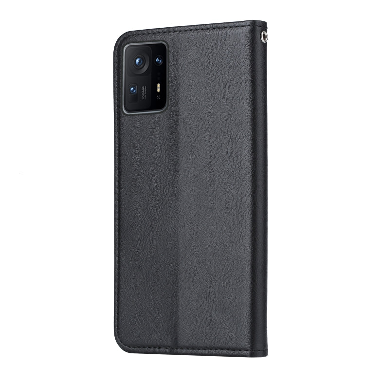 For Xiaomi Mi Mix 4 Knead Skin Texture Horizontal Flip Leather Case with Photo Frame & Holder & Card Slots & Wallet