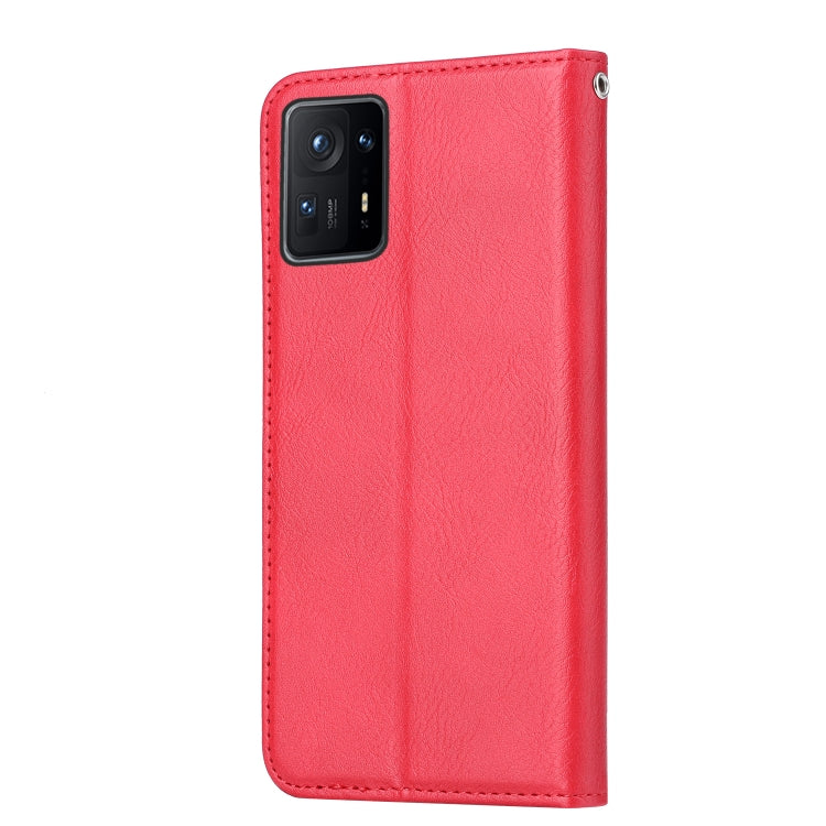 For Xiaomi Mi Mix 4 Knead Skin Texture Horizontal Flip Leather Case with Photo Frame & Holder & Card Slots & Wallet
