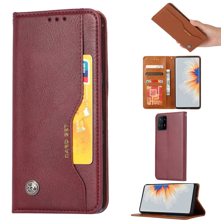 For Xiaomi Mi Mix 4 Knead Skin Texture Horizontal Flip Leather Case with Photo Frame & Holder & Card Slots & Wallet