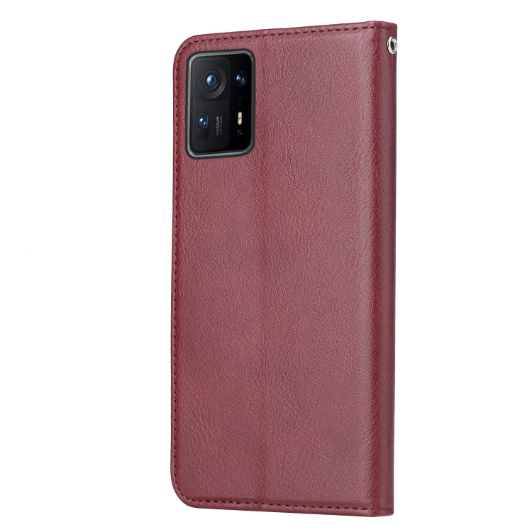 For Xiaomi Mi Mix 4 Knead Skin Texture Horizontal Flip Leather Case with Photo Frame & Holder & Card Slots & Wallet