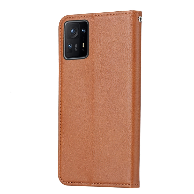 For Xiaomi Mi Mix 4 Knead Skin Texture Horizontal Flip Leather Case with Photo Frame & Holder & Card Slots & Wallet