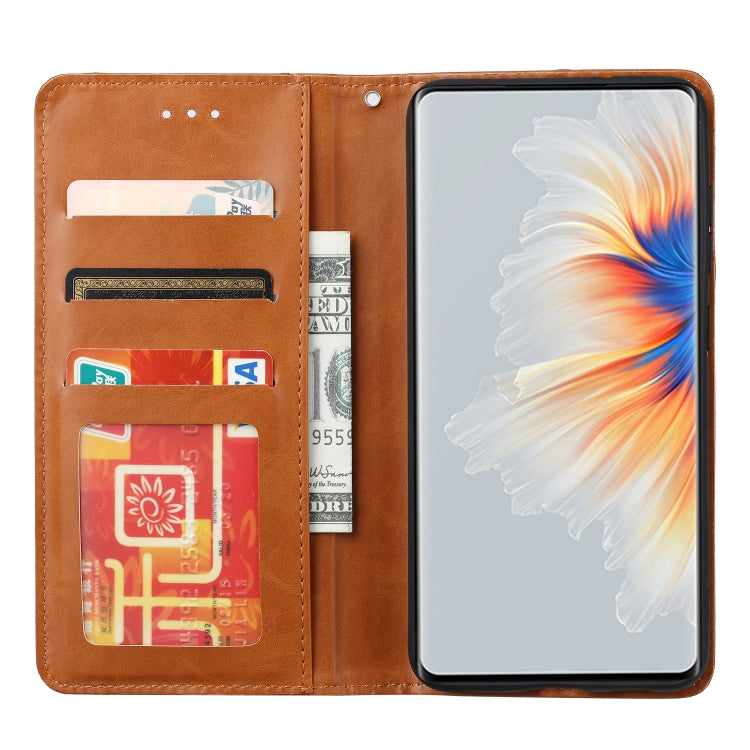 For Xiaomi Mi Mix 4 Knead Skin Texture Horizontal Flip Leather Case with Photo Frame & Holder & Card Slots & Wallet