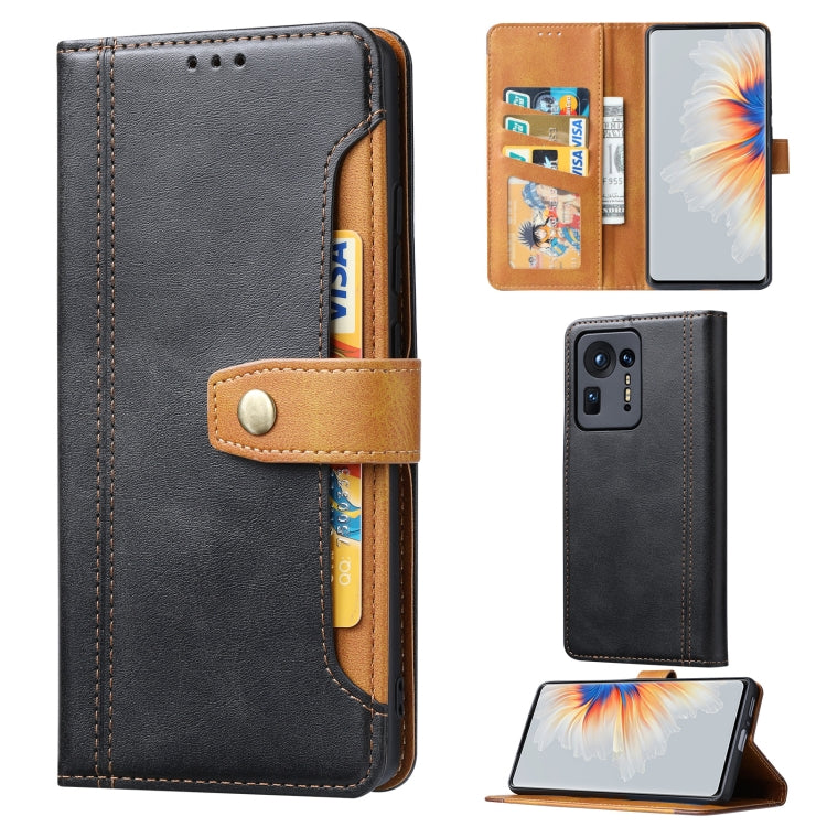 For Xiaomi Mi Mix 4 Calf Texture Double Fold Clasp Horizontal Flip Leather Case with Photo Frame & Holder & Card Slots & Wallet