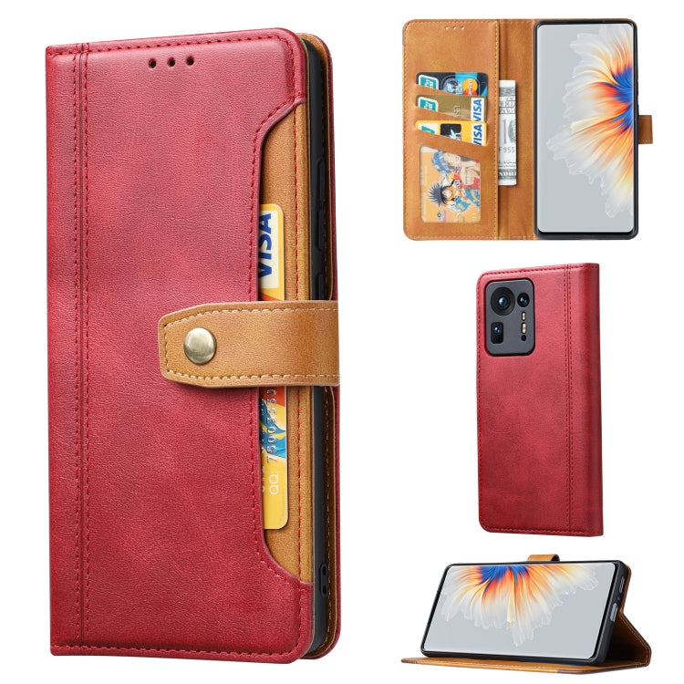 For Xiaomi Mi Mix 4 Calf Texture Double Fold Clasp Horizontal Flip Leather Case with Photo Frame & Holder & Card Slots & Wallet