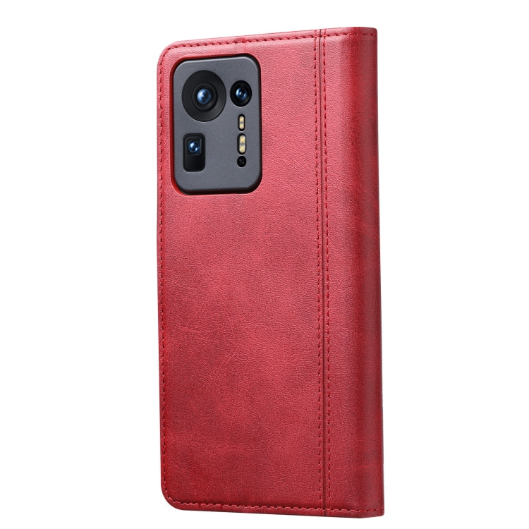 For Xiaomi Mi Mix 4 Calf Texture Double Fold Clasp Horizontal Flip Leather Case with Photo Frame & Holder & Card Slots & Wallet