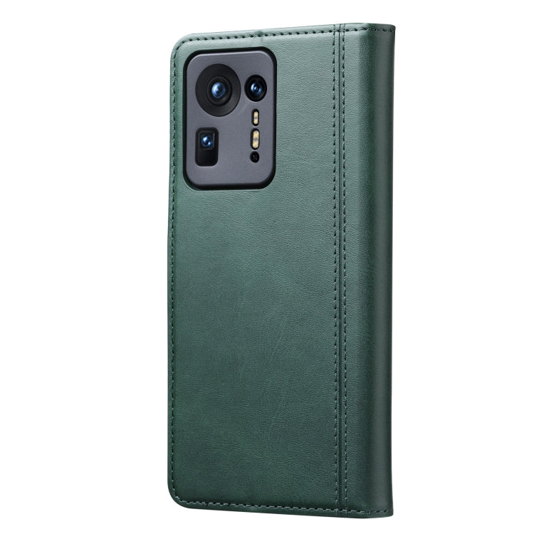 For Xiaomi Mi Mix 4 Calf Texture Double Fold Clasp Horizontal Flip Leather Case with Photo Frame & Holder & Card Slots & Wallet