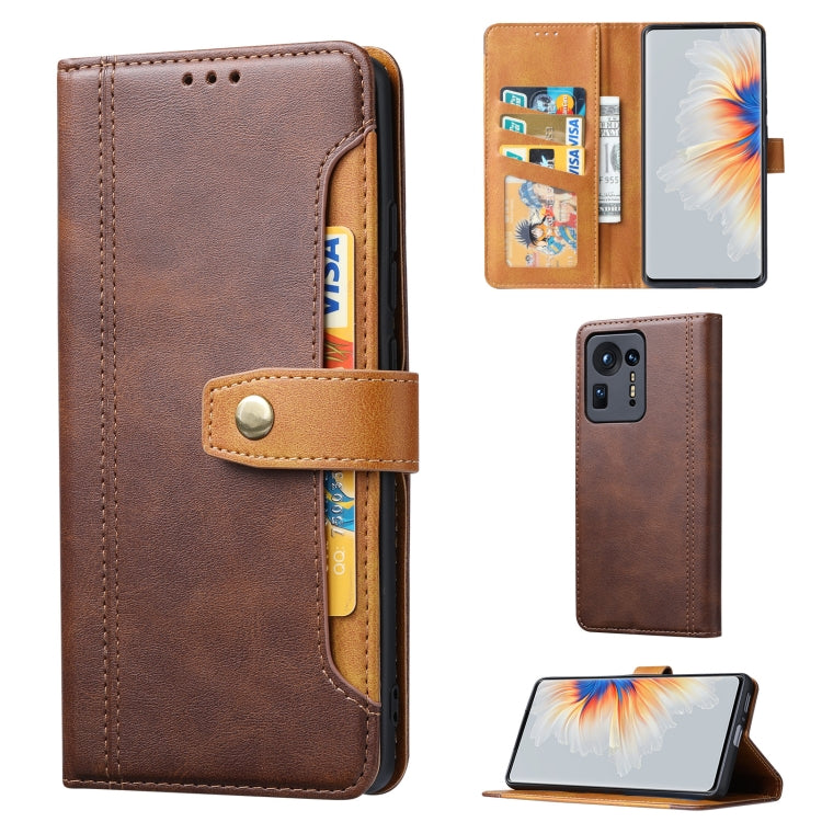 For Xiaomi Mi Mix 4 Calf Texture Double Fold Clasp Horizontal Flip Leather Case with Photo Frame & Holder & Card Slots & Wallet