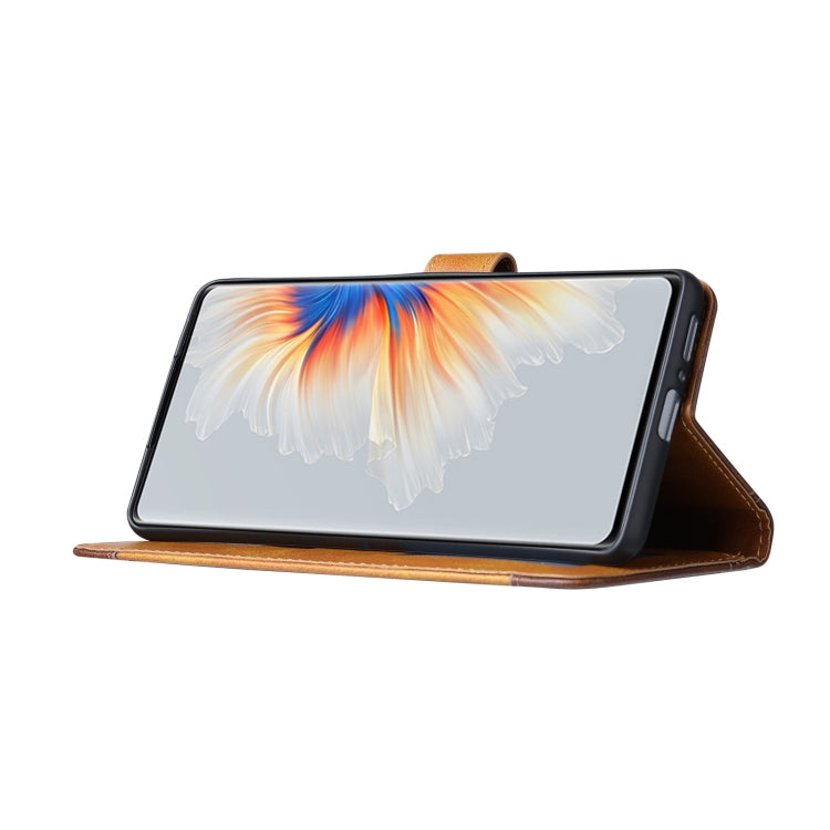 For Xiaomi Mi Mix 4 Calf Texture Double Fold Clasp Horizontal Flip Leather Case with Photo Frame & Holder & Card Slots & Wallet