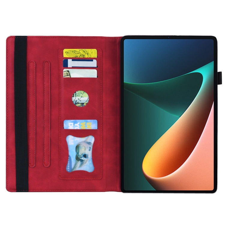 Business Shockproof Horizontal Flip Leather Case with Holder & Card Slots & Photo Frame & Pen Slot For Xiaomi Mi Pad 5 / 5 Pro