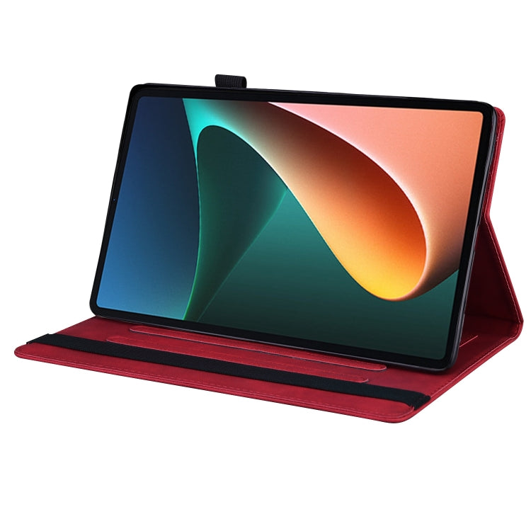 Business Shockproof Horizontal Flip Leather Case with Holder & Card Slots & Photo Frame & Pen Slot For Xiaomi Mi Pad 5 / 5 Pro