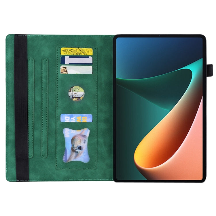 Business Shockproof Horizontal Flip Leather Case with Holder & Card Slots & Photo Frame & Pen Slot For Xiaomi Mi Pad 5 / 5 Pro