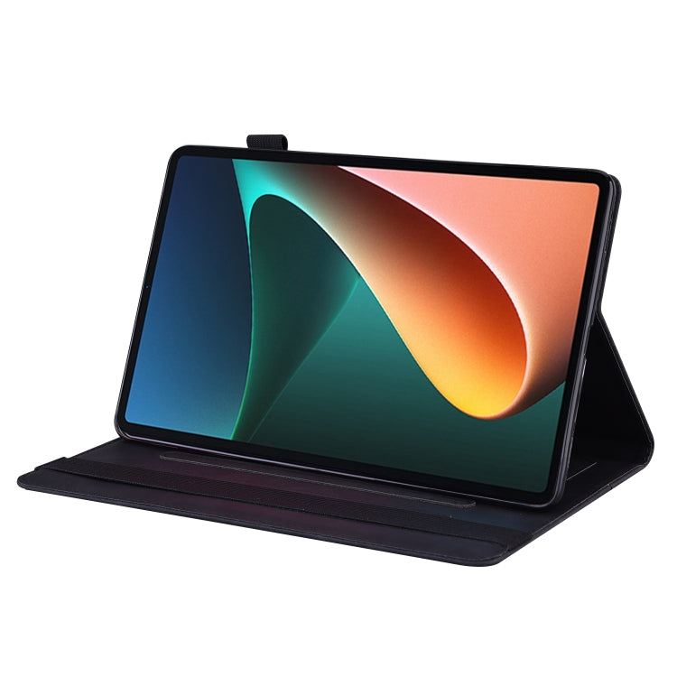 Business Shockproof Horizontal Flip Leather Case with Holder & Card Slots & Photo Frame & Pen Slot For Xiaomi Mi Pad 5 / 5 Pro