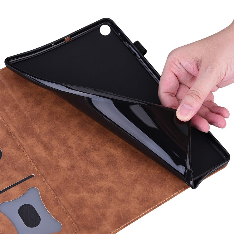 Business Shockproof Horizontal Flip Leather Case with Holder & Card Slots & Photo Frame & Pen Slot For Xiaomi Mi Pad 5 / 5 Pro