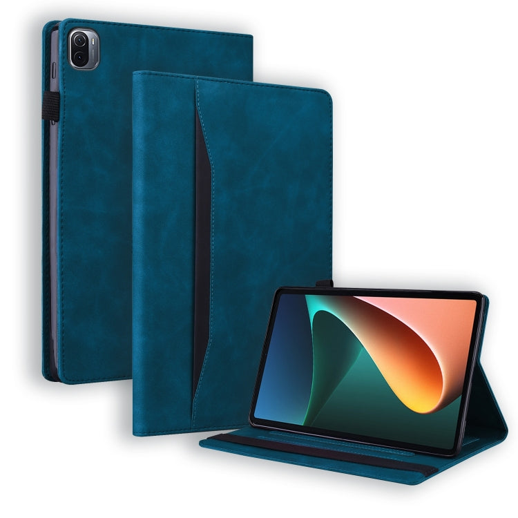 Business Shockproof Horizontal Flip Leather Case with Holder & Card Slots & Photo Frame & Pen Slot For Xiaomi Mi Pad 5 / 5 Pro
