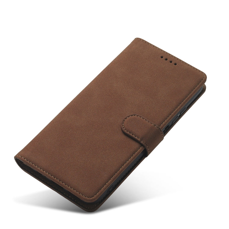 For Xiaomi Redmi Note 10 Frosted Anti-theft Brush Horizontal Flip Leather Case with Holder & Card Slots & Wallet