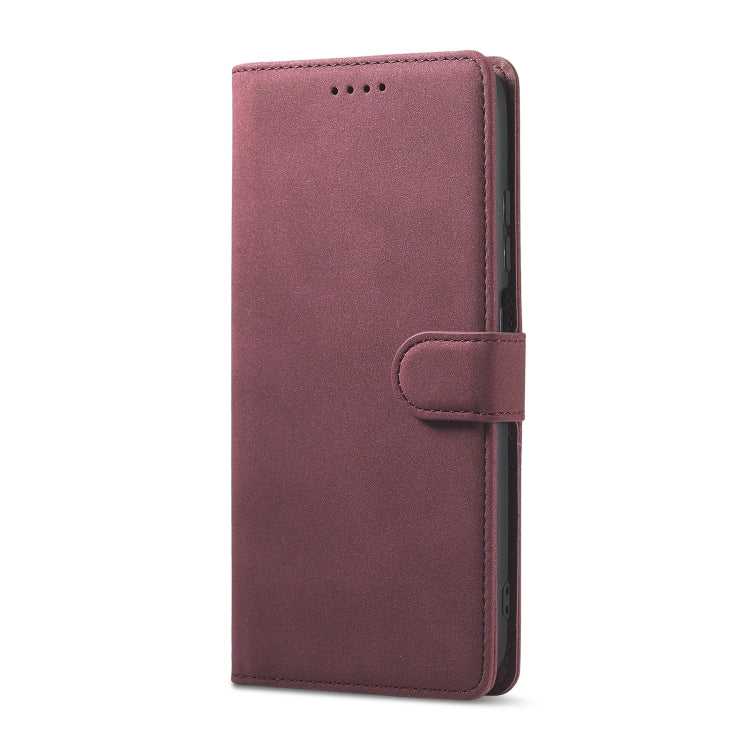 For Xiaomi Redmi Note 10 Frosted Anti-theft Brush Horizontal Flip Leather Case with Holder & Card Slots & Wallet