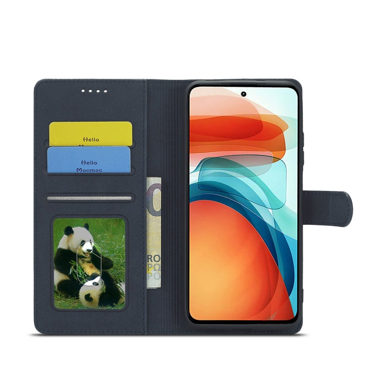 For Xiaomi Redmi Note 10 Frosted Anti-theft Brush Horizontal Flip Leather Case with Holder & Card Slots & Wallet