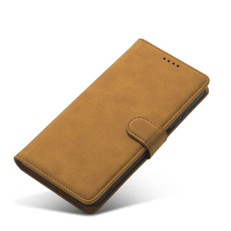 For Xiaomi Redmi Note 10 Frosted Anti-theft Brush Horizontal Flip Leather Case with Holder & Card Slots & Wallet